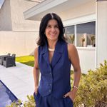 Colete Feminino Alfaiataria com Pala - Marinho