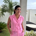 Colete Feminino Botões - Rosa