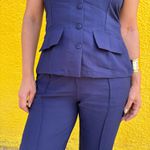 Conjunto Feminino Alfaiataria Colete - Marinho