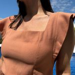 Conjunto Feminino Babados Flat Ice - Laranja Queimado