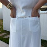 Conjunto Feminino Colete e Saia Flat - Off White