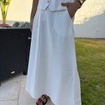 Conjunto Feminino Colete e Saia Flat - Off White