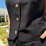 Conjunto Feminino Colete e Saia Flat - Preto