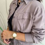 Conjunto Feminino Jaqueta e Calça Viés - Cinza