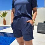Conjunto Feminino Moletinho Verão Vinco - Marinho