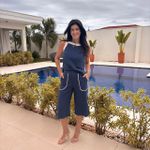 Conjunto Feminino Pantacourt Bicolor - Marinho