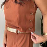 Conjunto Feminino Shorts Saia e Regata - Caramelo