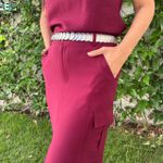Conjunto Feminino Saia Cargo - Vinho