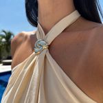 Conjunto Feminino Viscolinho Aviamento - Nude