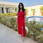 Conjunto Feminino Viscolinho Botão Dourado - Vermelho