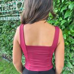 Cropped Feminino Poliamida com Alça - Vinho