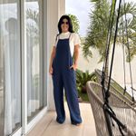 Jardineira Feminina Macacão