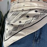 Lenço Feminino Estampado - Off White