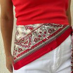 Lenço Feminino Estampado - Vermelho