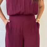 Macacão Milan Pantalona - Vinho
