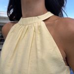 Regata Feminina Natural Silky com Gola - Manteiga 