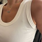 Regata Feminina Poliamida Canelada - Off White