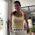 Regata Feminina Poliamida Franzida - Manteiga