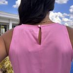 Regata Feminina Viscose Sarjada com Botão - Rosa