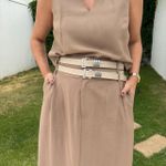 Saia Feminina 2 Cintos - Fendi