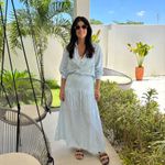 Saia Feminina Livia Listrada - Azul