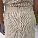 Saia Feminina Renda Lapela - Creme