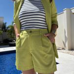 Shorts Feminino Span - Abacate