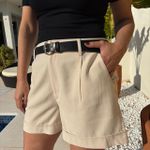 Shorts Feminino Twill Ice - Nude