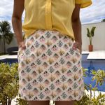 Shorts Saia Feminino - Florido