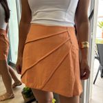 Shorts Saia Feminino Recorte Vivos - Laranja