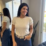 T-Shirt Feminina Viscolycra Pregas Manga - Off White