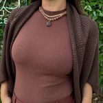 Tricô Feminino Casulo - Marrom