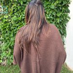 Tricô Feminino Casulo - Marrom