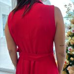 Vestido Feminino Amarração - Vermelho