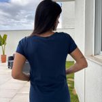 Vestido Feminino Cordão - Marinho