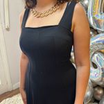 Vestido Feminino de Malha Acinturado - Preto