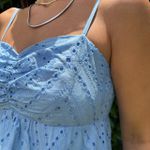 Vestido Feminino Laise com Busto Franzido - Azul Bebê