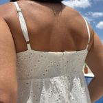 Vestido Feminino Laise com Busto Franzido - Off White