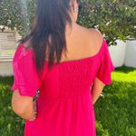 Vestido Feminino Linho - Rosa