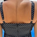 Vestido Feminino Longo Poá - Preto 