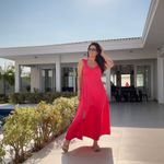 Vestido Feminino Malha com Bojo - Melancia