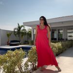 Vestido Feminino Malha com Bojo - Melancia