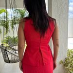 Vestido Feminino Midi - Vermelho