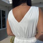 Vestido Feminino Pregas Midi - Off White