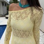 Vestido Feminino Renda - Manteiga