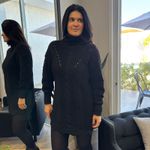 Vestido Feminino Tricô Max - Preto
