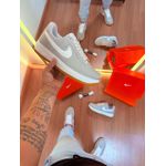 Tênis Nike Air Force Cinza/Branco