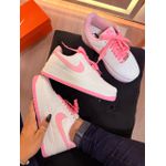 Tenis Nike Air Force Branco/Pink