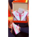 Tenis Nike Air Force Branco/Pink