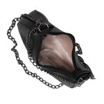 Bolsa Meia-Lua com Corrente Dupla – Inspiração Blogueira 